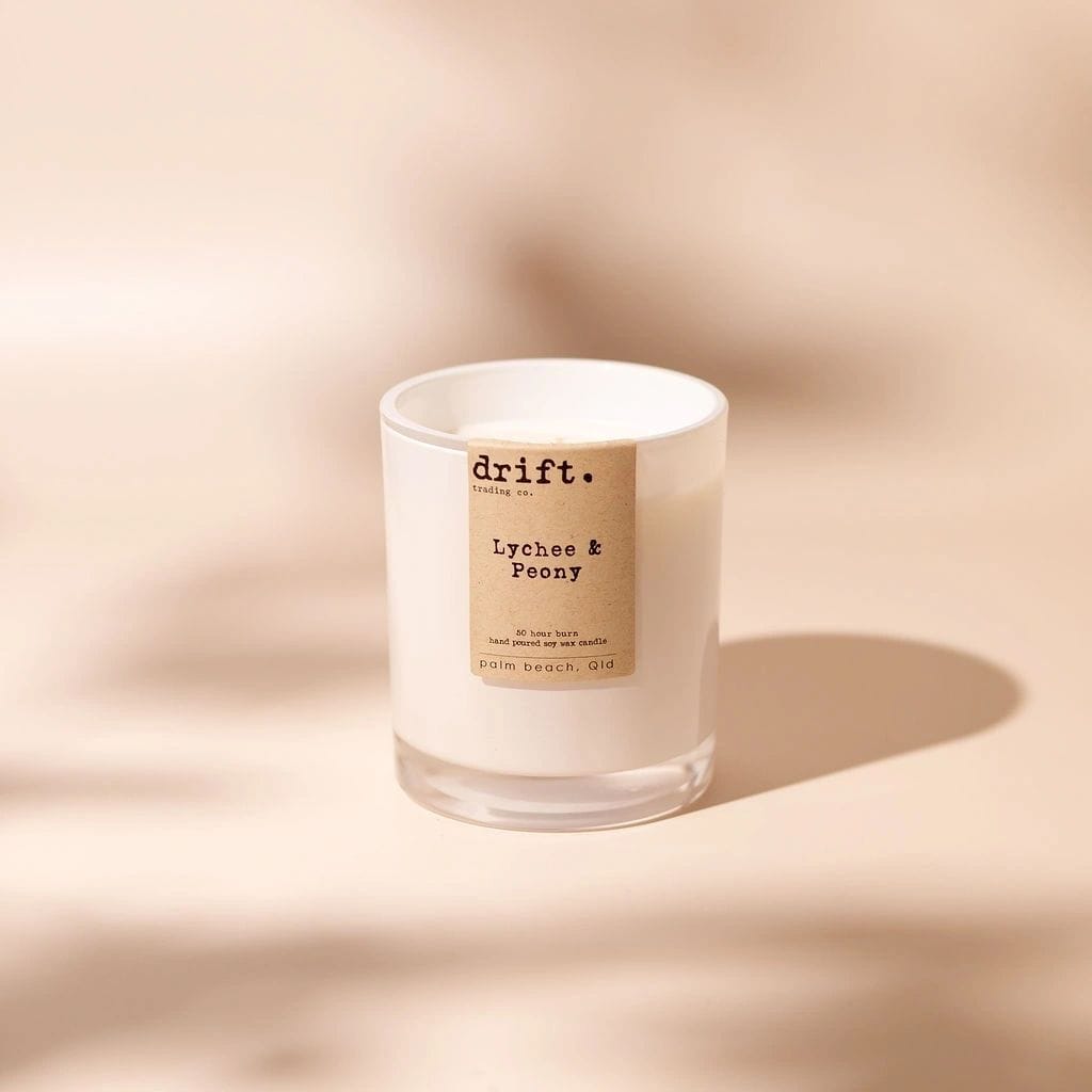 Drift Trading Co Candle - Lychee and Peony