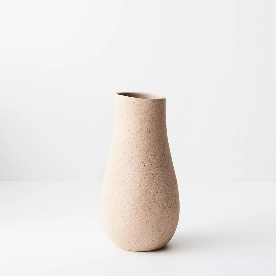 Mona Vase Large - Almond
